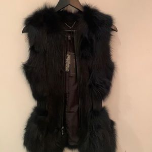 BCBG Maxazria “Estelle” Real Fur Vest